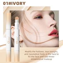 Full Coverage Concealer Stick for Acne, Blemishes, Dark Spots and Pores, Natural Contouring and Highlighting （IVORY）