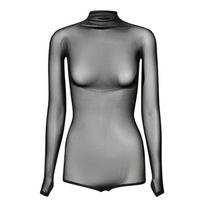 Moterims Lotynų šokio Kūno Tinklelio Viršutinė Dalies Kombinezonas Leopardinis Bodysuit Salės Šokio Triko Lotynų Šokio Treniruočių Apranga Rumba Chacha L black