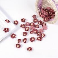 10Pcs Silk Material Silk Artificial Flowers Flower Hairpin DIY Wedding Flowers  For Wedding Decor 1
