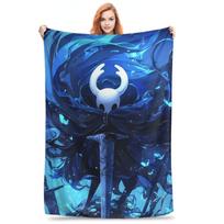 Hollow Knight Hornet Action Adventure Blankets Super Soft Flannel Throw Blanket for Home Bedroom Office Throws Bedspread Quilt Size: 75*100cm, Weight: 230 GSM