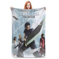 Final Fantasy VII Collage Home Final Fantasy 7 Game Blankets Throw Blanket for Couch Bedding Outdoor Throws Bedspread Quilt Size: 75*100cm, Weight: 230 GSM