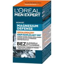 Loreal men expert magnesium defense hipoalergiczny krem nawilżający do twarzy skóry wrażliwej 50ml