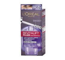 Loreal revitalift filler serum pod oczy z kwasem hialuronowym 20ml