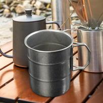 Stainless Steel Mug for Camping And Travel 500ml Folding Handle