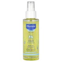 Mustela, Kūdikio aliejus su avokadų aliejumi, 3,38 fl oz (100 ml)