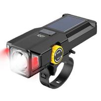 Bicycle Headlight Adjustable Zoom Rechargeable Lightweight Waterproof MTB Road Mountain Bike Night