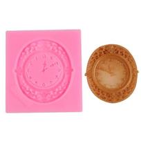 Handmade Clock Silicone Mould Food Grade Reusable Template for Jewelry Crafting and Plaster Casting 1