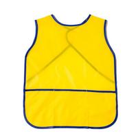 Children's Waterproof Sleeveless Painting and Eating Bib - Stain-Proof, Double-Sided, Creative Art Design, In Stock