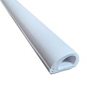 Professional Self-Adhesive Wall Cord Hider Raceway 1m Wire Cover Flexible Wall Mount Cable Management Home Office balta