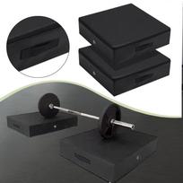 2 Barbell Cushion Pads Weightlifting Crash Mats Floor-Friendly Noise Reduction Made of EPE for juoda
