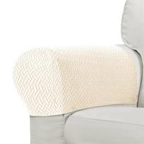 2pcs/set Jacquard Sofa Armchair Covers Anti-dirty Stretch Spandex Armrest Chair Slipcover Elastic Home Couch Arm Protector Cover