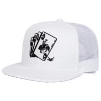 Unisex Poker A Embroidery Hip-hop Hats Spring Autumn Outdoor Adjustable Casual Baseball Caps Sunscreen Hat Cap balta