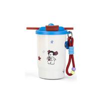 Stainless Steel Double Drink Insulated Cup Cartoon Leak-Proof Vacuum Straw Cup with Straw Vacuum Insulated Coffee Cup Office other