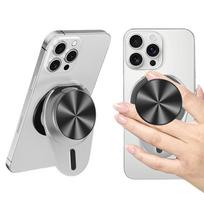 Grippopso Upgraded For MagSafe Cellphone Grip Tok Socket Universal CD Pattern Magnetic Phone holder, 360° Rotation, 125° Swing