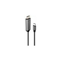 Kabel USB Lindy USB-C - DisplayPort 2 m Gray (43504) | 43504 | 4002888435048