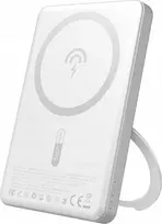 Dudao K28S 20 W PD 5000 mAh su MagSafe sidabru