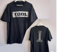 Vintažinis 90-ųjų Tool Alternatyvus Metalinis Roko Grupės Veržliarakčio Turo Marškinėliai Unisex T-shirt XL