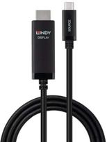 Kabel USB Lindy USB-C - HDMI 5 m Black (43436) | 43436 | 4002888434362