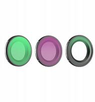 Sunnylife 1/4" lens filters 3 pcs. - Black Mist + CPL + ND16 for Osmo Nano | ON-FI076 | 5905156100374