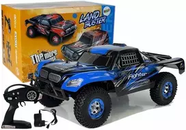 Nuotoliniu būdu valdomas automobilis FY-01 4x4 pikapas 1:12 R/C 40 km/h Mėlynas