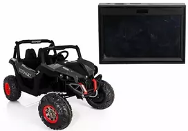 LCD muzikos pultas automobiliui su baterija XMX603
