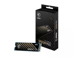SSD|MSI|300xTBW rating|MTBF 1500000 h|Read speed 3600MB/s|Write speed 3100MB/s|NVMe Yes|PCI Express 4.0|M.2|1000GB|SPATIUM M452|S78-440L970-P83