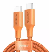„Ugreen“ USB-C laidas UGREEN L502 PD 5A 1 m (oranžinis)