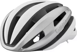 „Giro“ plento dviračių šalmas „Giro Synthe II Integrated MIPS“, matinė balta-sidabrinė spalva, dydis S (51–55 cm) (GR-7130743)