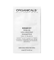 Organicals REMEDY Sebum Volumizing Shampoo Cedar & Bergamot volumizing shampoo for limp, easily greasy hair 10 ml