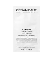 Organicals REMEDY Thickening Shampoo Sweet Almond & Rosemary strengthening shampoo for fine hair 10 ml