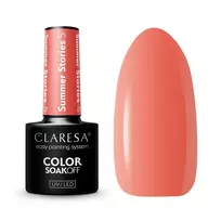CLARESA_„Soak Off“ UV/LED hibridinis nagų lakas „Summer Stories“ 5, 5 g