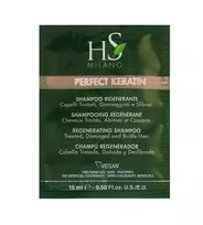 HS Milano „Perfect Keratin“ šampūno maišelis, 15 ml