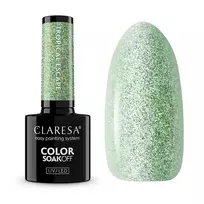 CLARESA_„Soak Off“ UV/LED hibridinis nagų lakas „Tropical Escape“ 9, 5 g