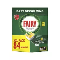 Indaplovių tabletės Fairy, 84 vnt.