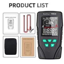 MASTFUYI FY8912A Car Battery System Tester 12V 24V Car Motorcycle Truck System Analyzer 50-2000CCA Charging Cranking Test Tool FY8912A