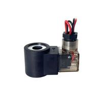 Excavator Quick Change Connector Hydraulic Solenoid Valve 12V and 24V Quick Connector Cylinder One-way Valve Accessories 12V coil 13mm