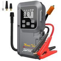 Heavy Duty Car Jump Starter Multifunctional Vehicle Emergency Tool 6000mAh Black
