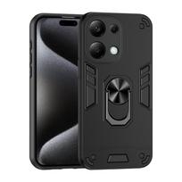 Skirta Xiaomi Poco M6 Pro 4G dėklas Apsauga nuo kameros Šarvuota Funda Skirta PocoM6Pro Poko Little M 6 Pro M6Pro Magnetinis laikiklis Žiedas Dangtelis Poco M6 Pro 4G