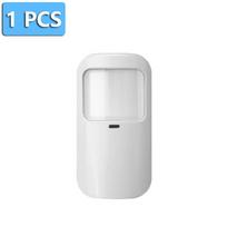 433MHz Motion Detector Wireless PIR Sensor Infrared Detection EV1527 Code For Smart Home Security Alarm System 1pcs
