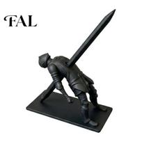Ninja Pen Holder Unique Holder, 3D Printed Plastic Pencil Organizer, Funny Stand for Desk Creative Office Stationery Storage Stand, Pens Markers juoda