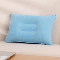 Soft Press Inflatable U Shaped Neck Pillow Fast Inflation Easy Fold Perfect For Air Travel Car Trips Office Naps