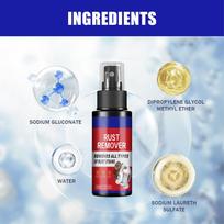 Car Rust Removal Spray Metal Car Detailing Spray Rust Dissolver Auto Polishing Care Anti-corrosion Car Body Rust Cleaning Spray 50 Ml