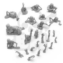 Gstu522319 3d printed dungeons & fantasy dead rising zombies 1:48