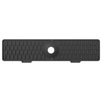 Raised edges Faucet Sink Pad Silicone Soap Storage Mat New Splash Guard Mat  Kitchen Use juoda