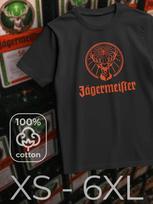 Jägermeister spausdinti marškinėliai S black