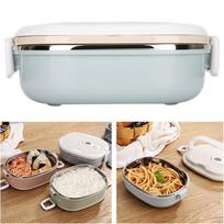 1 Tier/2 Tier/3 Tier Stackable Bento Box Round Shape Thermal Food Container  For Picnic 1 Layer