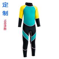 Kids 2mm Neoprene Full Wetsuit Snorkeling Diving Surfing Warm Water Sports Gear Boys Girls Size 4-12 4 3-4 Years