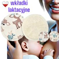 Wkładki laktacyjne pul bambus sarenki wkładki laktacyjne nappime