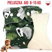 Pieluszka wielorazowa aio kieszonka bambus borsuki  nappime