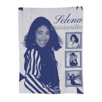 Selena Quintanilla Vintage Blanket Flannel Sofa Throw Blanket Multi-function Throw Blankets for Bedding Office Throws Bedspread Size: 75*100cm, Weight: 230 GSM